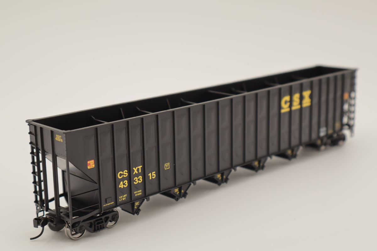 Walthers HO 910-56340 - Mainline - 73' Greenville 7,000 Cubic Foot Wood Chip Hopper "CSX" #433315