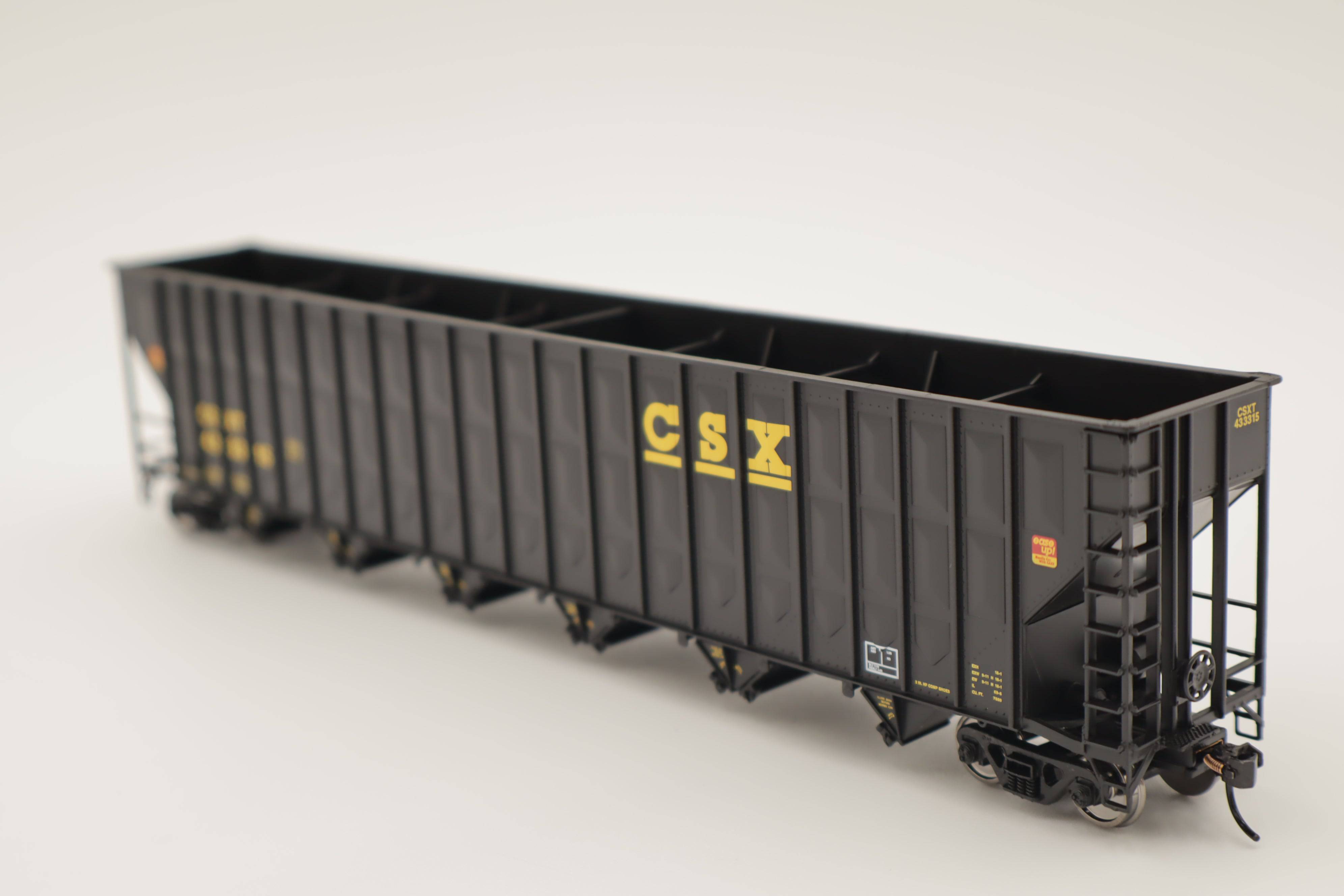 Walthers HO 910-56344 - Mainline - 73' Greenville 7,000 Cubic Foot Wood Chip Hopper "CSX" #433450
