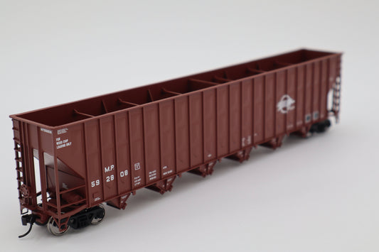 Walthers HO 910-56357 - Mainline - 73' Greenville 7,000 Cubic Foot Wood Chip Hopper "Missouri Pacific" #592985
