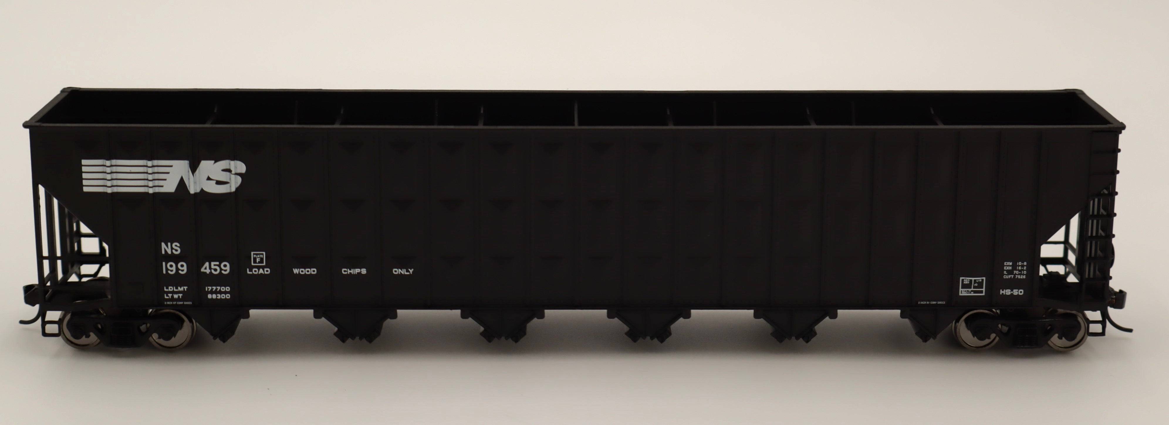 Walthers HO 910-56358 - Mainline - 73' Greenville 7,000 Cubic Foot Wood Chip Hopper "Norfolk Southern" #199459