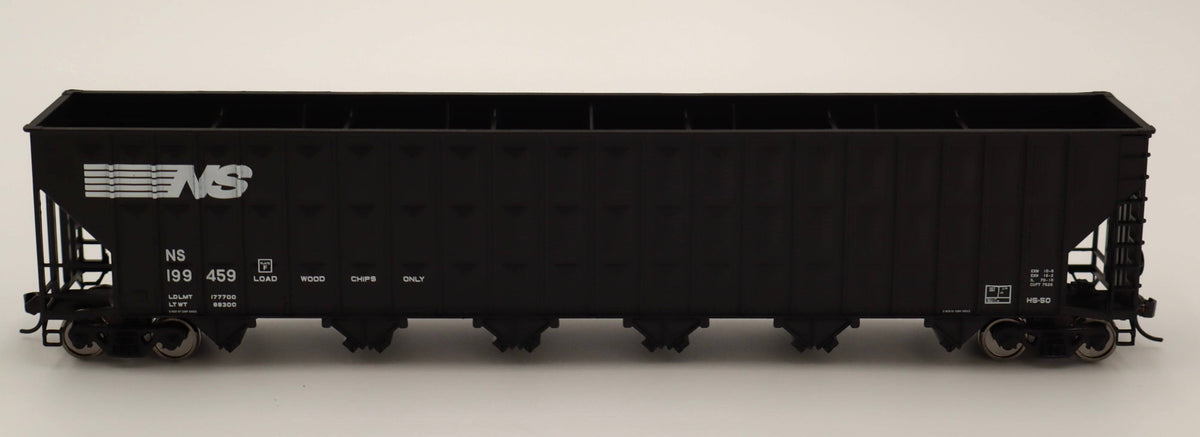Walthers HO 910-56359 - Mainline - 73' Greenville 7,000 Cubic Foot Wood Chip Hopper "Norfolk Southern" #199475