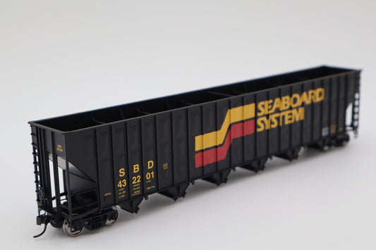 Walthers HO 910-56364 - Mainline - 73' Greenville 7,000 Cubic Foot Wood Chip Hopper "Seaboard System" #432237