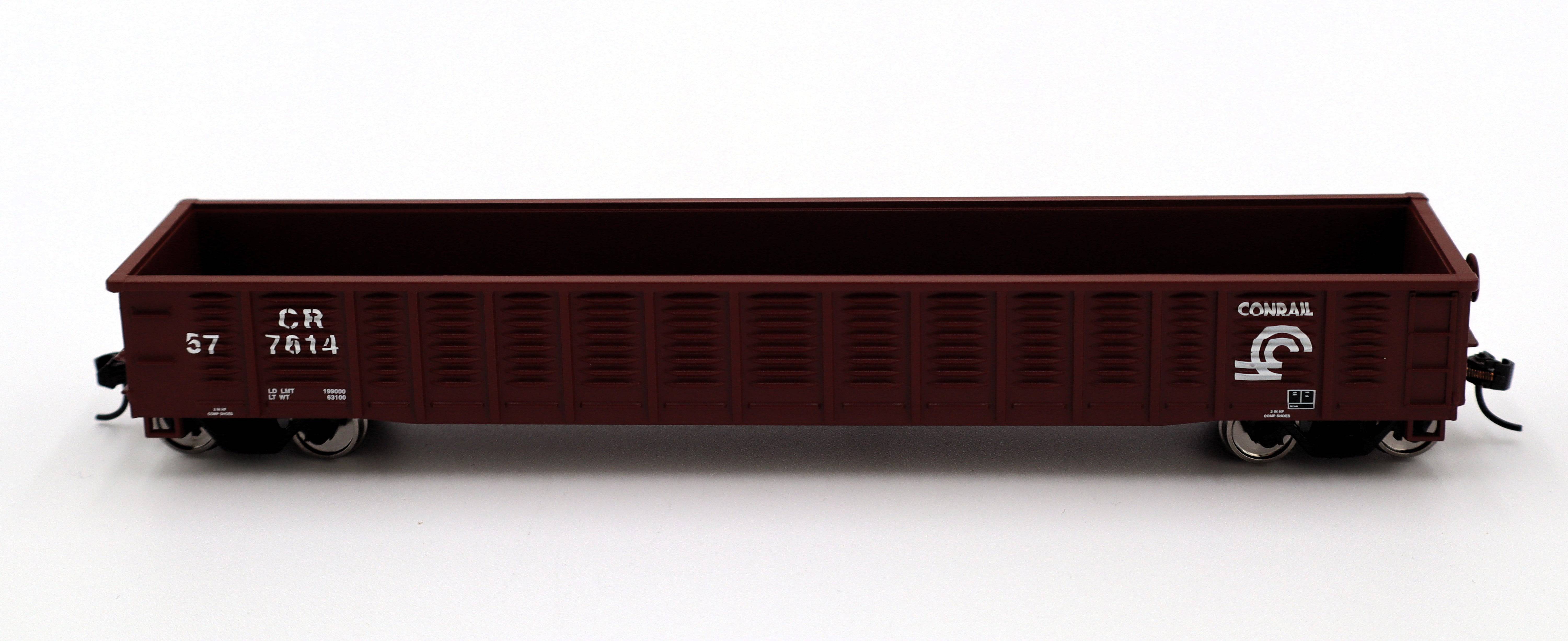 Walthers HO 910-6077 - Mainline - 53' Corrugated-Side Gondola "Conrail" #577614