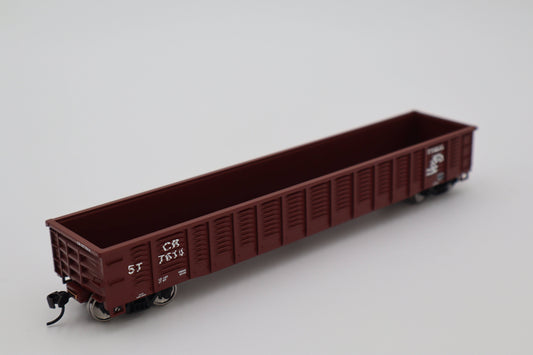 Walthers HO 910-6077 - Mainline - 53' Corrugated-Side Gondola "Conrail" #577614