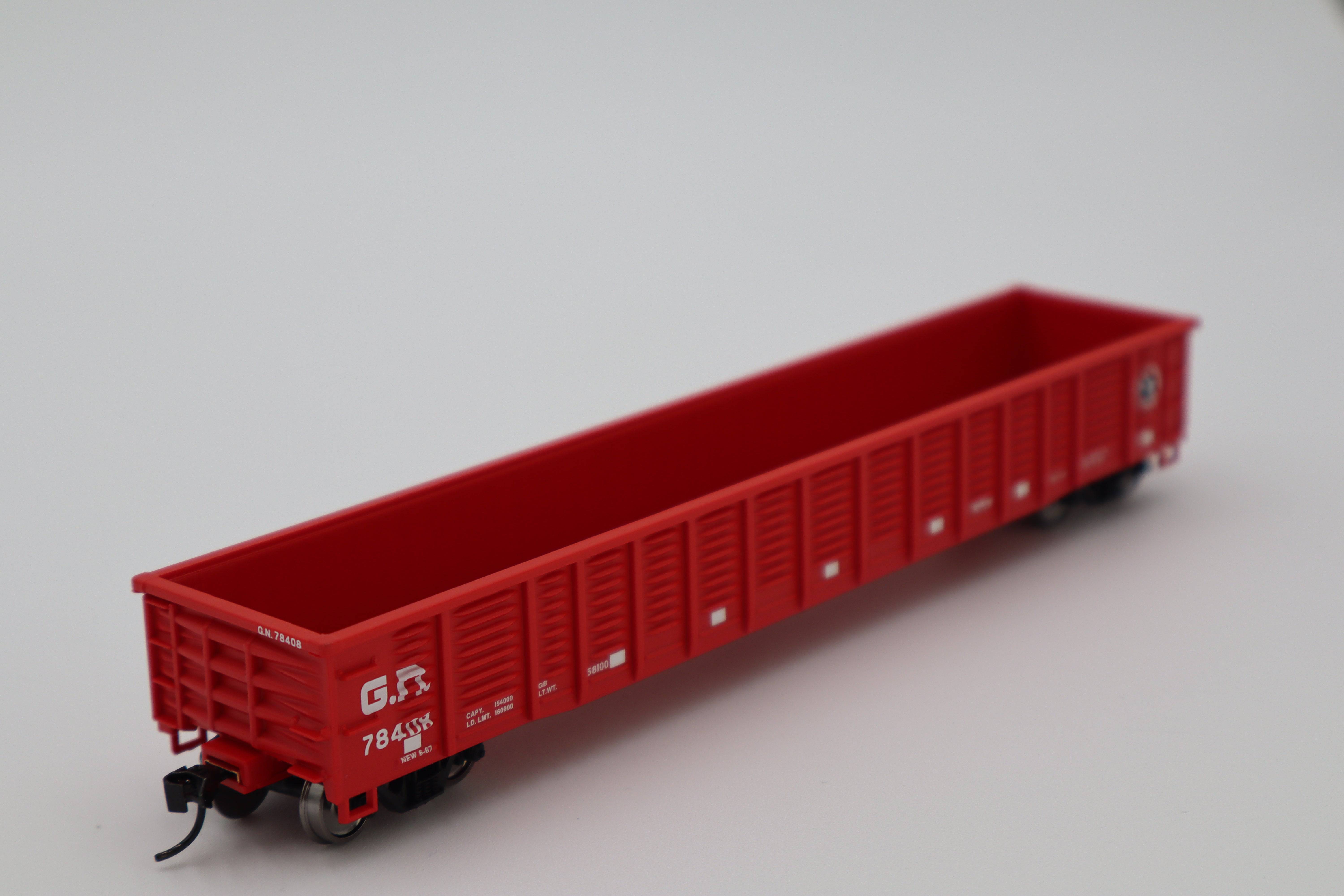Walthers HO 910-6079 - Mainline - 53' Corrugated-Side Gondola "Great Northern" #78408