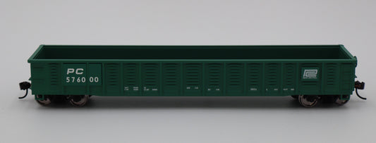 Walthers HO 910-6088 - Mainline - 53' Corrugated-Side Gondola "Penn Central" #576108