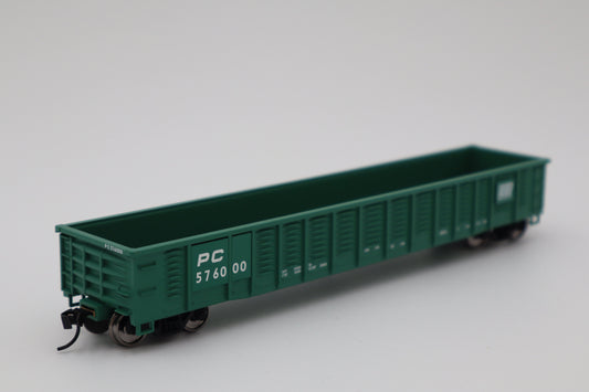 Walthers HO 910-6088 - Mainline - 53' Corrugated-Side Gondola "Penn Central" #576108