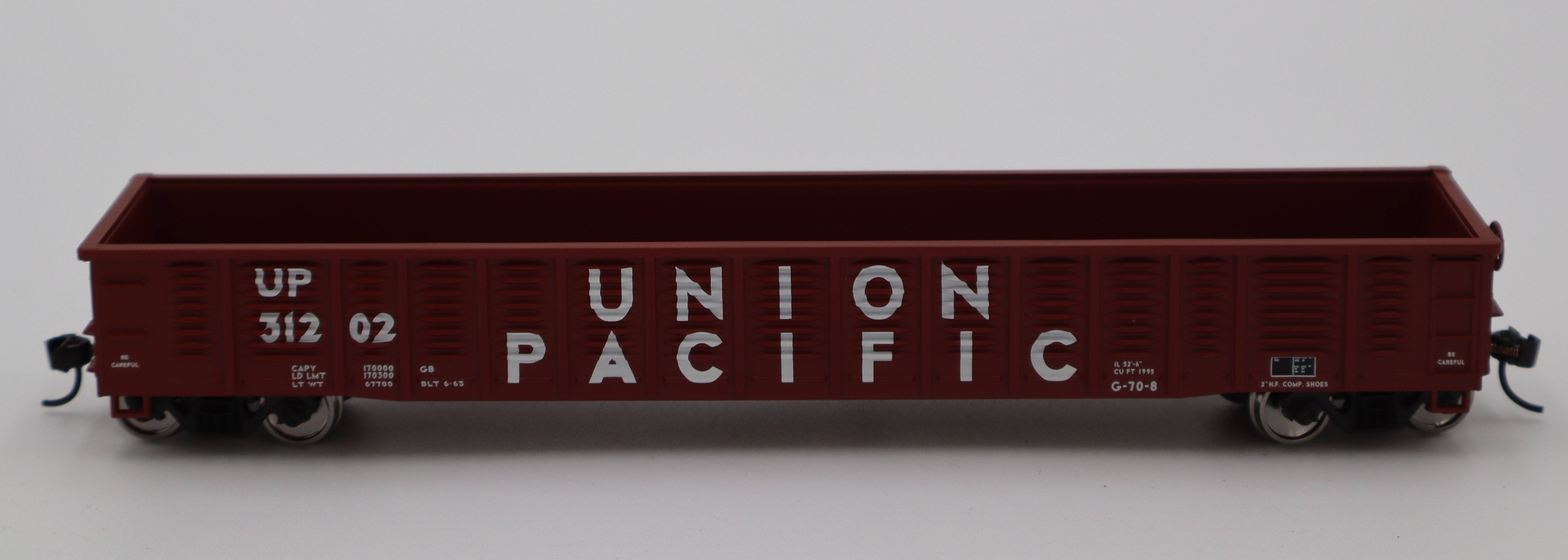 Walthers HO 910-6089 - Mainline - 53' Corrugated-Side Gondola "Union Pacific" #31202