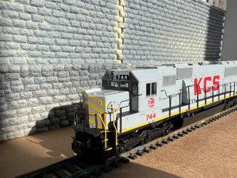 Walthers HO 910-9766 - Mainline - EMD SD60 Spartan Cab Diesel Locomotive "Kansas City Southern" #732 (Standard DC)