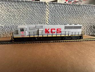 Walthers HO 910-9767 - Mainline - EMD SD60 Spartan Cab Diesel Locomotive "Kansas City Southern" #744 (Standard DC)