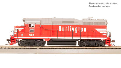 Broadway Limited Imports HO 9133 - EMD GP30 Diesel Locomotive "Chicago, Burlington & Quincy" #974 (Chinese Red) w/DCC/Sound