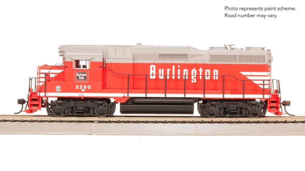 Broadway Limited Imports HO 9134 - EMD GP30 Diesel Locomotive "Burlington Northern" #2250 (CB&Q Chinese Red w/BN Patch) w/DCC/Sound