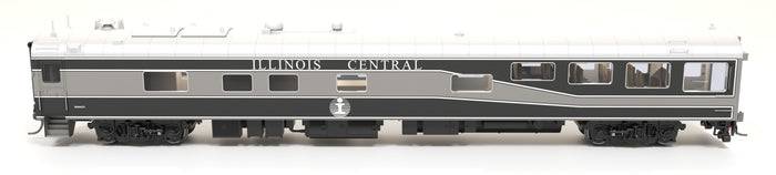 Broadway Limited Imports HO 9161 - Track Inspection Theater Car "Illinois Central" #800653 (Black/Gunmetal/Aluminum)
