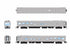 Broadway Limited Imports HO 9163 - Track Inspection Theater Car "Unlettered" (Painted Primer Gray)