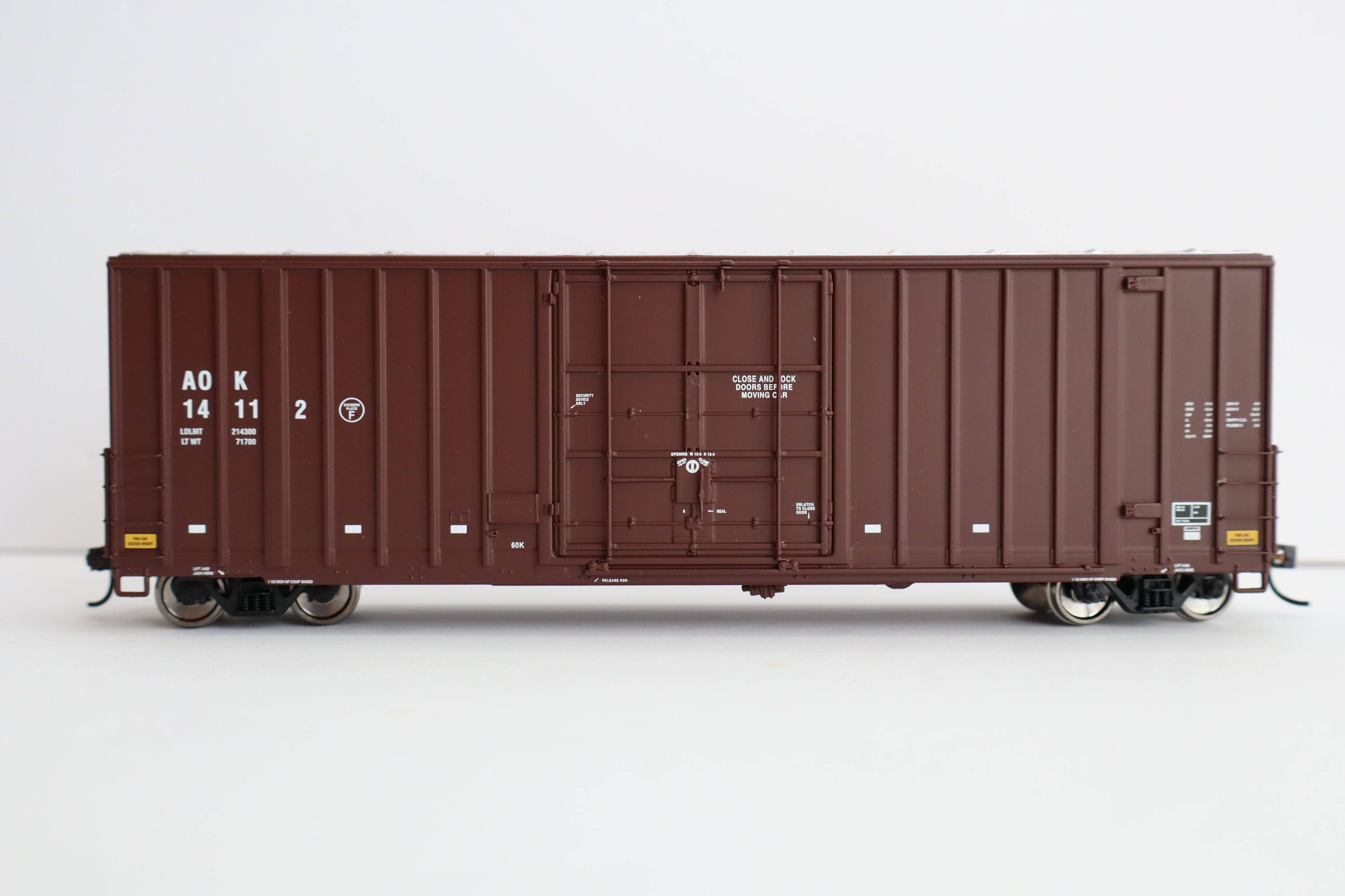 Walthers HO 920-101711 - Proto - 50' Gunderson Hi-Cube Paper Service Boxcar "Arkansas-Oklahoma" #14118