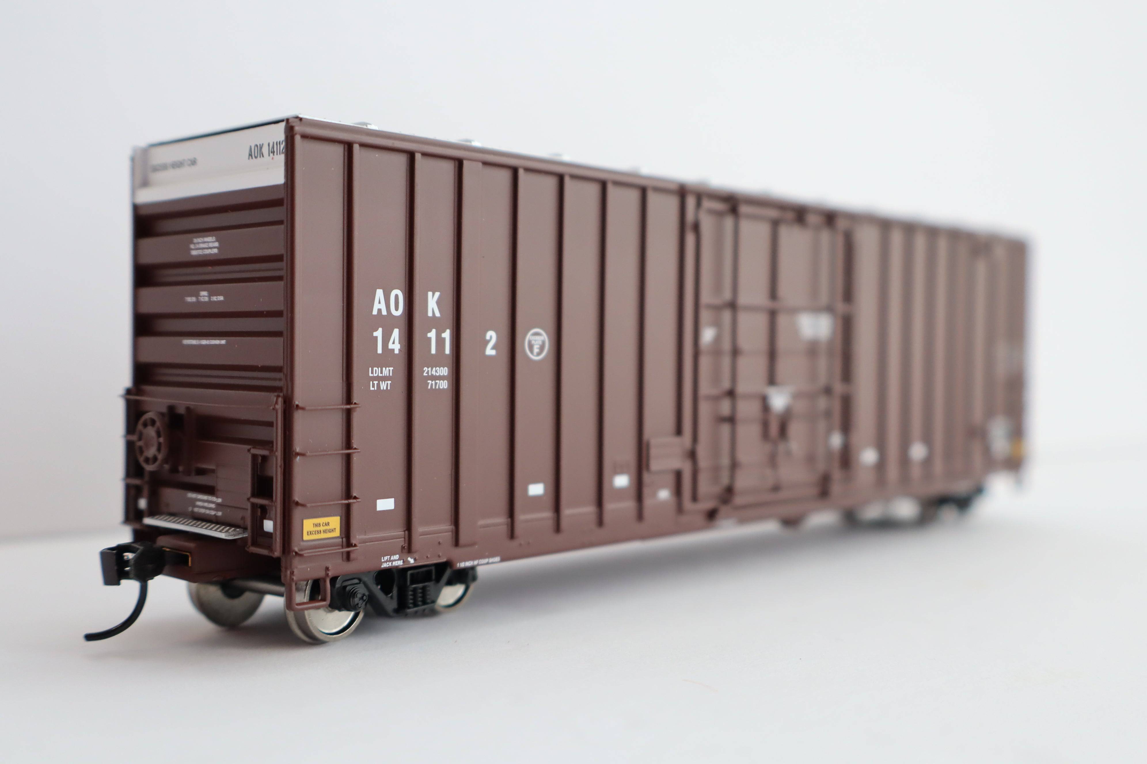 Walthers HO 920-101710 - Proto - 50' Gunderson Hi-Cube Paper Service Boxcar "Arkansas-Oklahoma" #14114