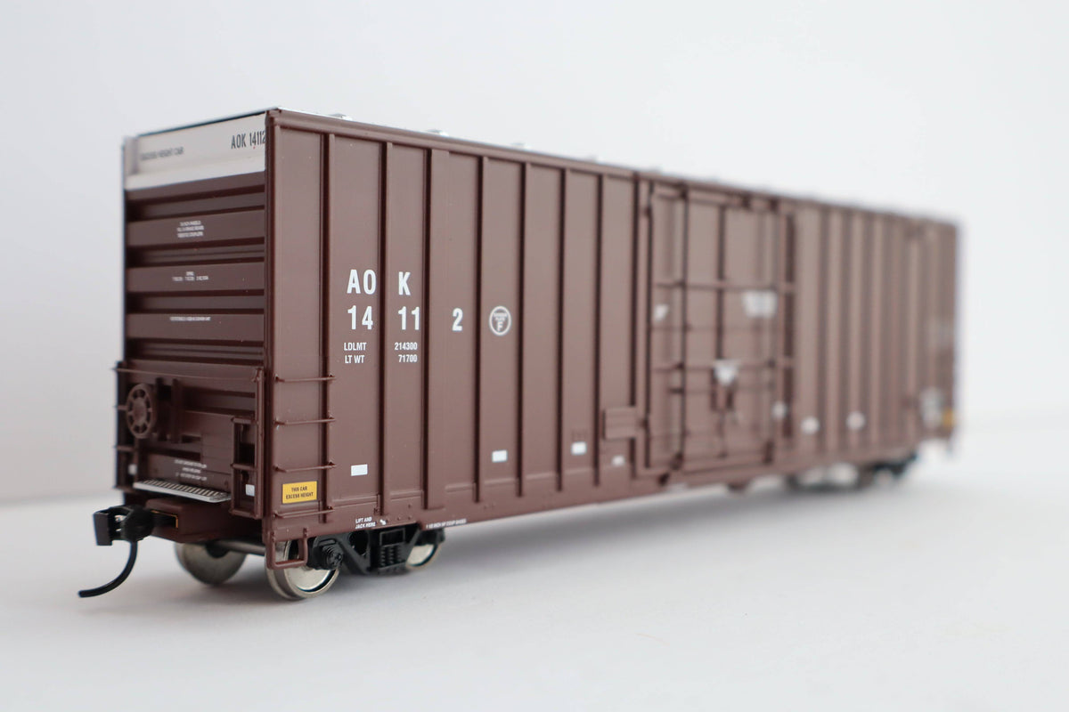 Walthers HO 920-101709 - Proto - 50' Gunderson Hi-Cube Paper Service Boxcar "Arkansas-Oklahoma" #14112