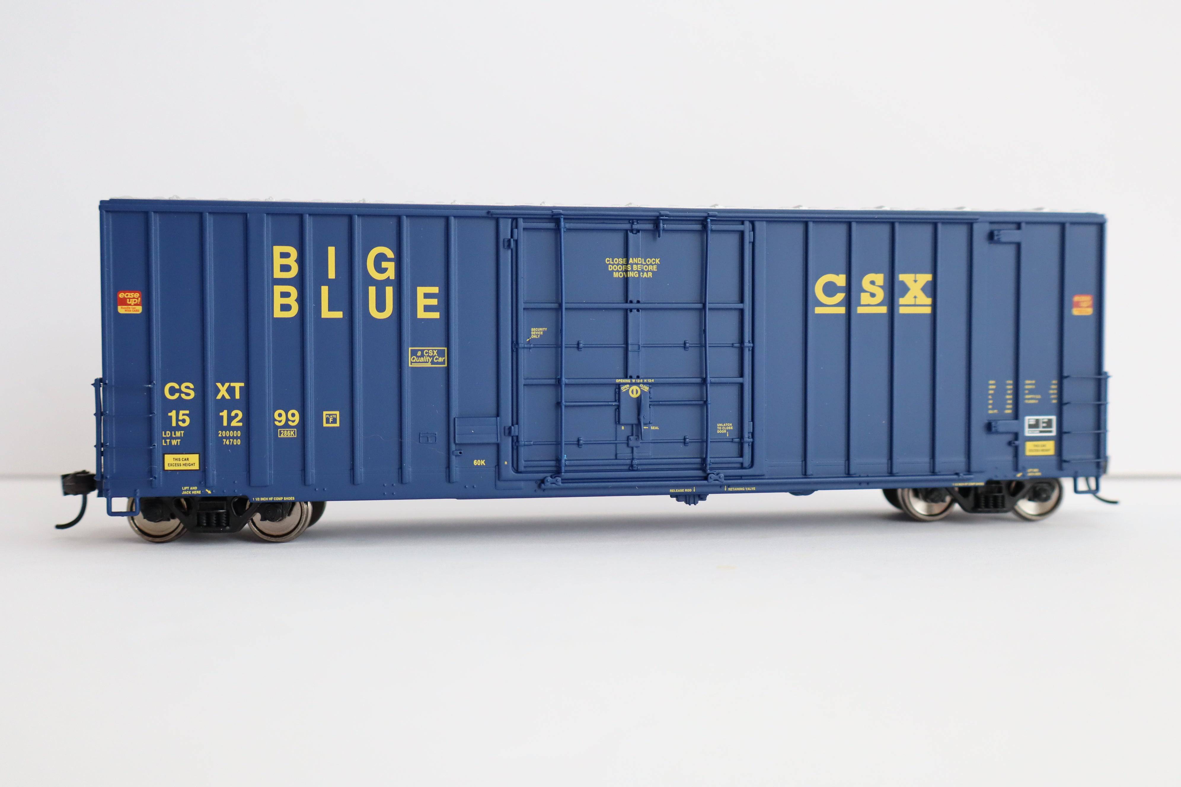 Walthers HO 920-101719 - Proto - 50' Gunderson Hi-Cube Paper Service Boxcar "CSX" #151266