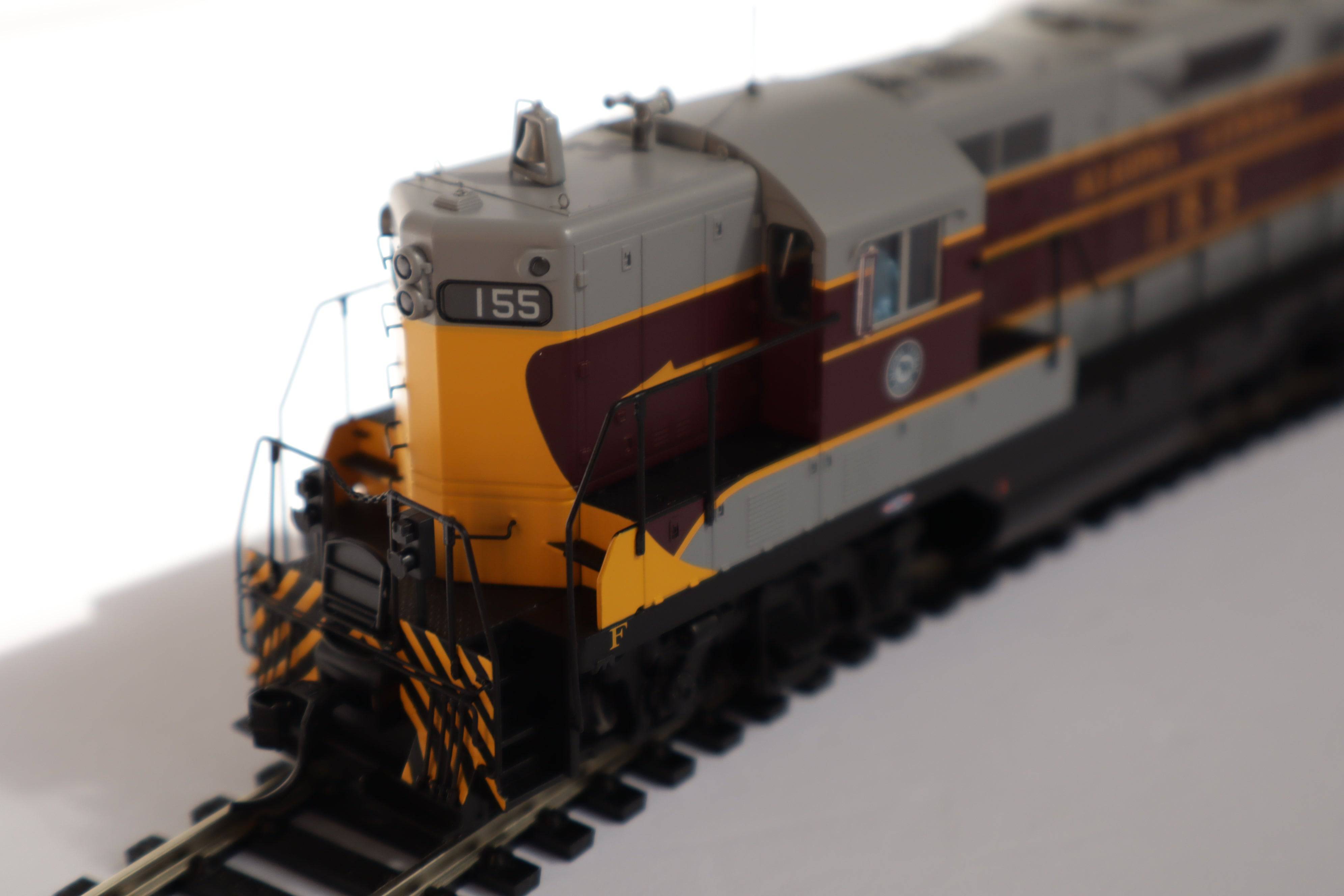 Walthers HO 920-42413 - Proto - EMD GP7 Diesel Locomotive "Algoma Central" #155 w/ DCC/Sound