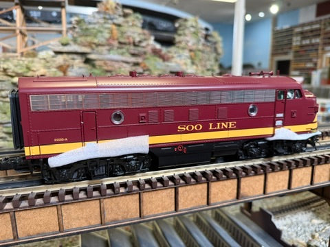 MTH - Premier - F-7 A/B Diesel Engine Set "Soo Line" #2202B/#2201C w/ PS3 Set #2 - Custom Run for MrMuffin'sTrains - MrMuffin'sTrains