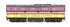 Broadway Limited Imports HO 9681 - EMD F7B Diesel Locomotive "Aberdeen, Carolina & Western" #276 (magenta, yellow) w/DCC/Paragon4Sound