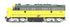 Broadway Limited Imports HO 9698 - EMD F7A Diesel Locomotive "Chicago & North Western" #401 (executive Scheme, yellow, green, silver) DC/Stealth