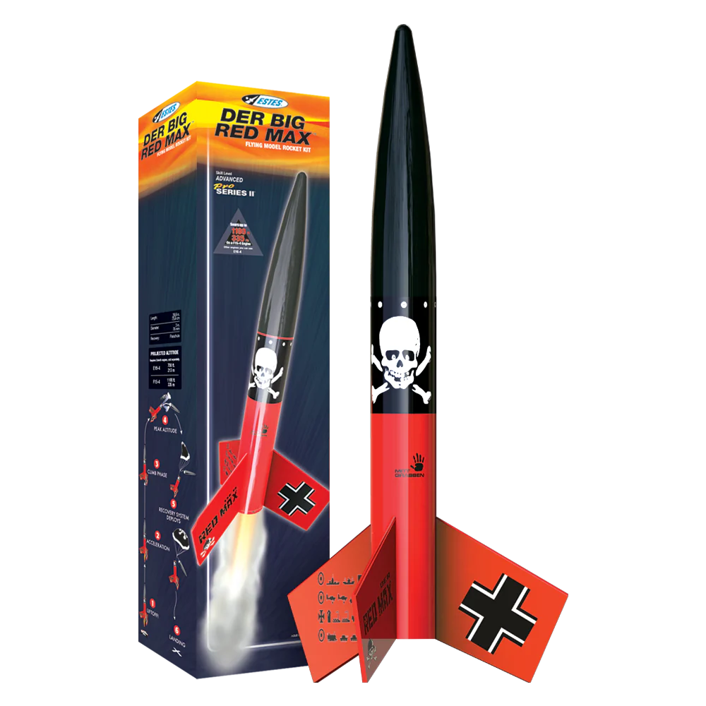 Estes 9721 - Advanced - Der Big Red Max Rocket Kit