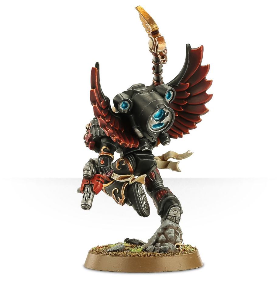 Games Workshop 41-17 - Warhammer 40,000 - Blood Angels: Chaplain With Jump Pack