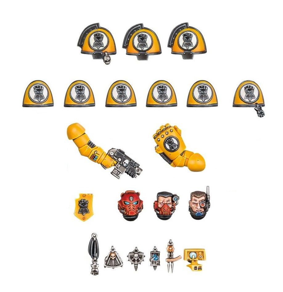 Games Workshop 73-557 - Warhammer 40,000 - Imperial Fists: Combat Patrol