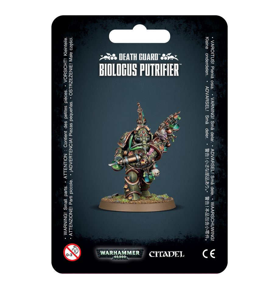 Games Workshop 43-24 - Warhammer 40,000 - Death Guard: Biologus Putrifier