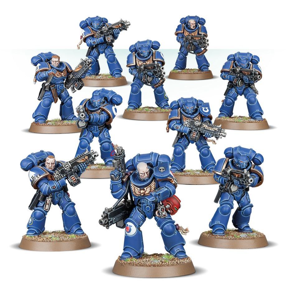 Games Workshop 73-557 - Warhammer 40,000 - Imperial Fists: Combat Patrol