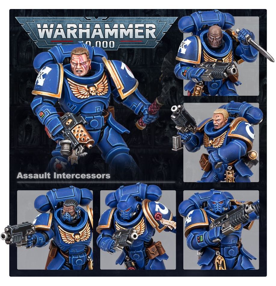 Games Workshop 48-36 - Warhammer 40,000 - Space Marines: Assault Intercessors