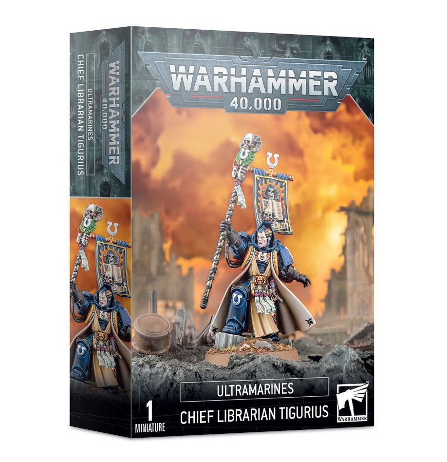 Games Workshop 55-22 - Warhammer 40,000 - Ultramarines: Chief Librarian Tigurius - MrMuffin'sTrains