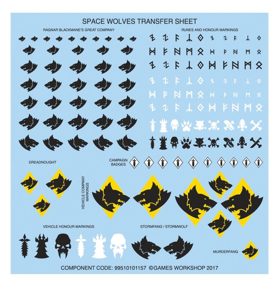 Games Workshop 53-37 - Warhammer 40,000 - Space Wolves: Combat Patrol