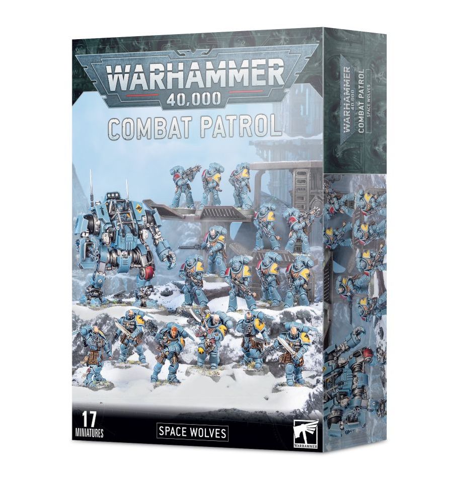 Games Workshop 53-37 - Warhammer 40,000 - Space Wolves: Combat Patrol