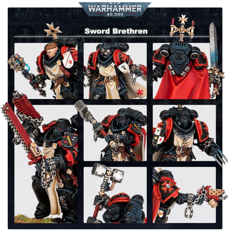 Games Workshop 55-43 - Warhammer 40,000 - Black Templars: Sword Brethren