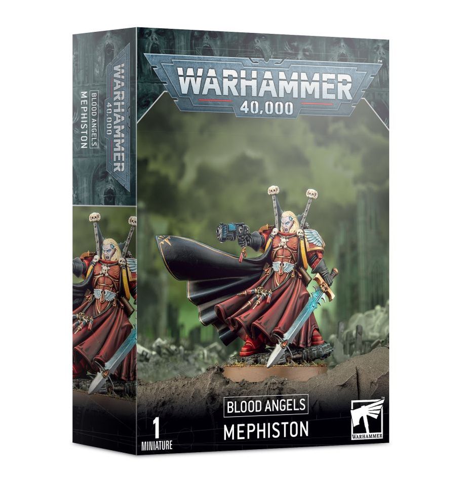 Games Workshop 41-39 - Warhammer 40,000 - Blood Angels: Mephiston - MrMuffin'sTrains