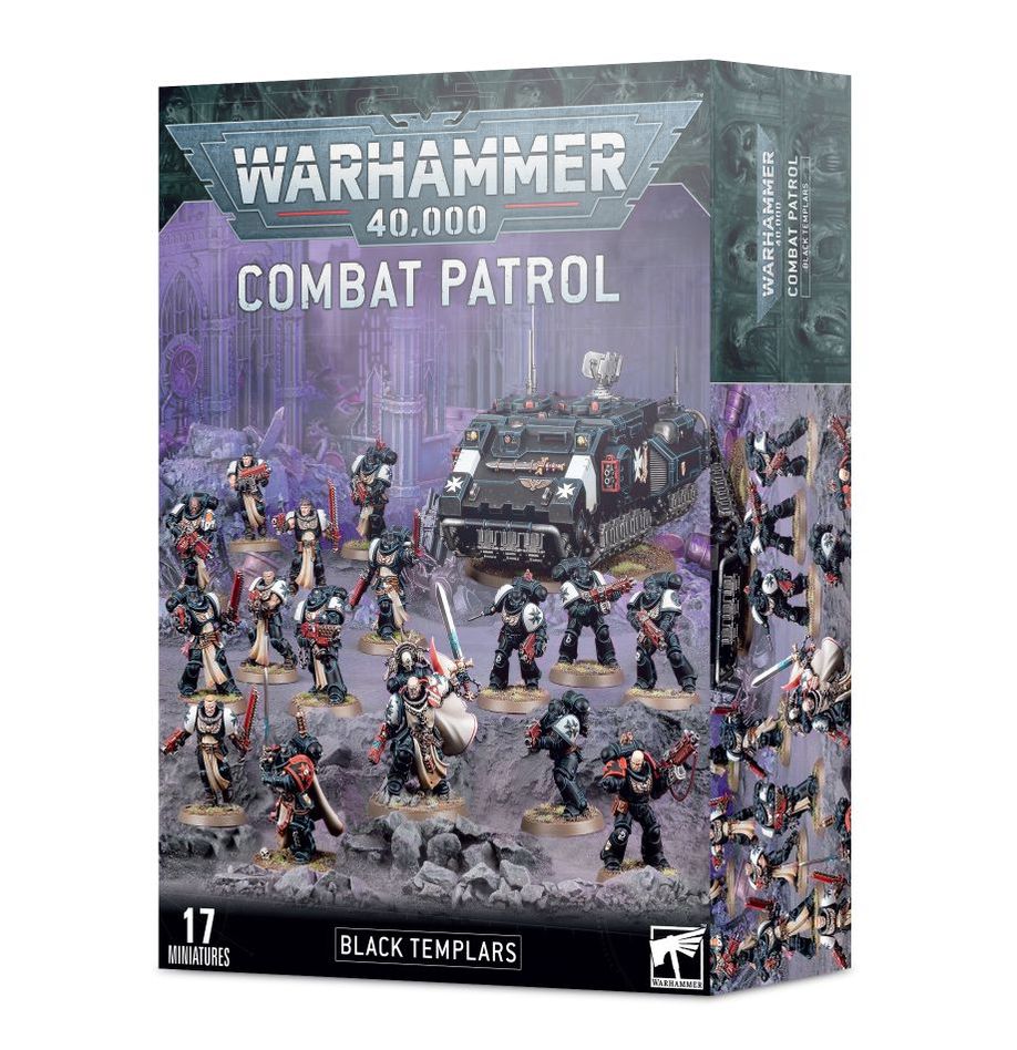 Games Workshop 55-50 - Warhammer 40,000 - Black Templars: Combat Patrol