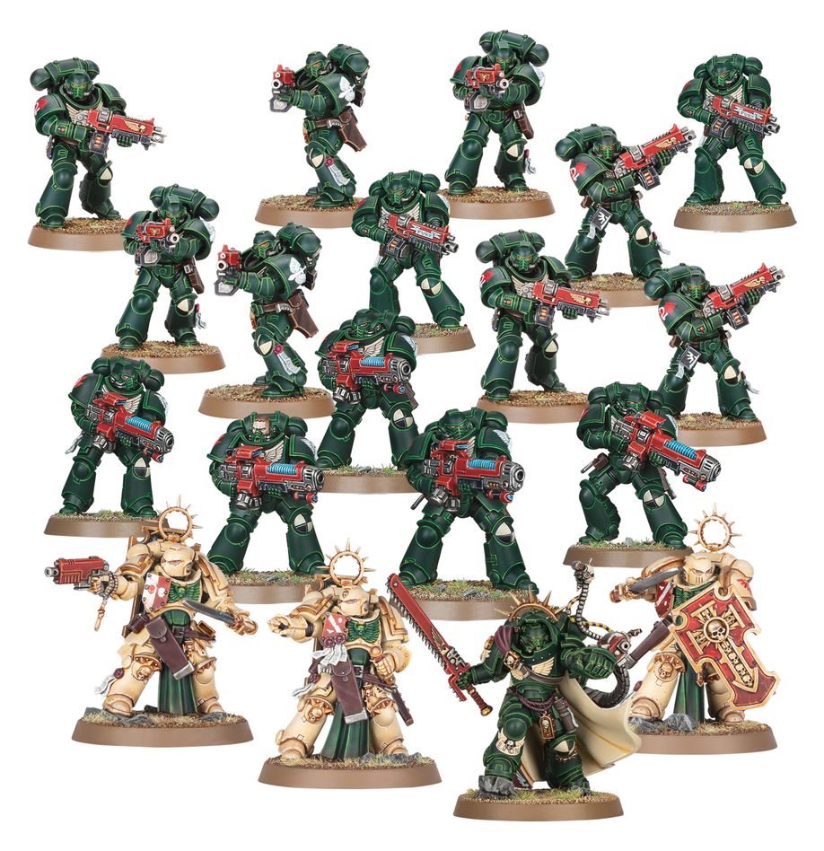 Games Workshop 73-44 - Warhammer 40,000 - Dark Angels: Combat Patrol