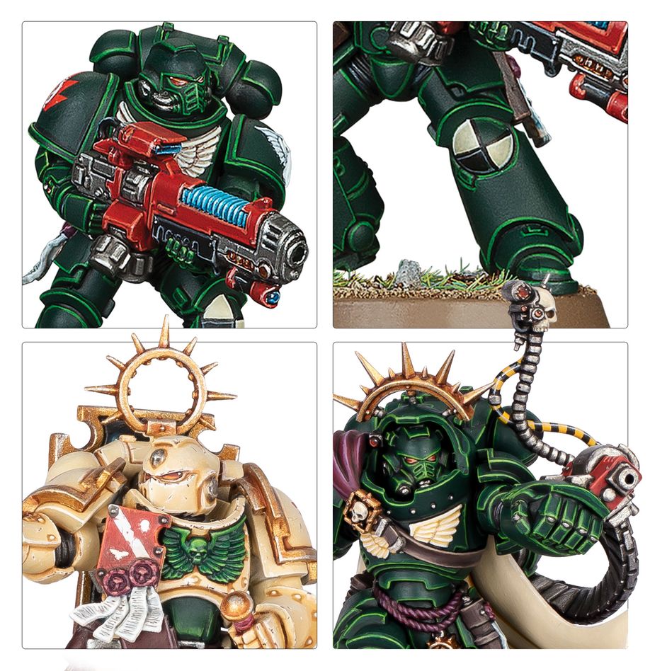 Games Workshop 73-44 - Warhammer 40,000 - Dark Angels: Combat Patrol