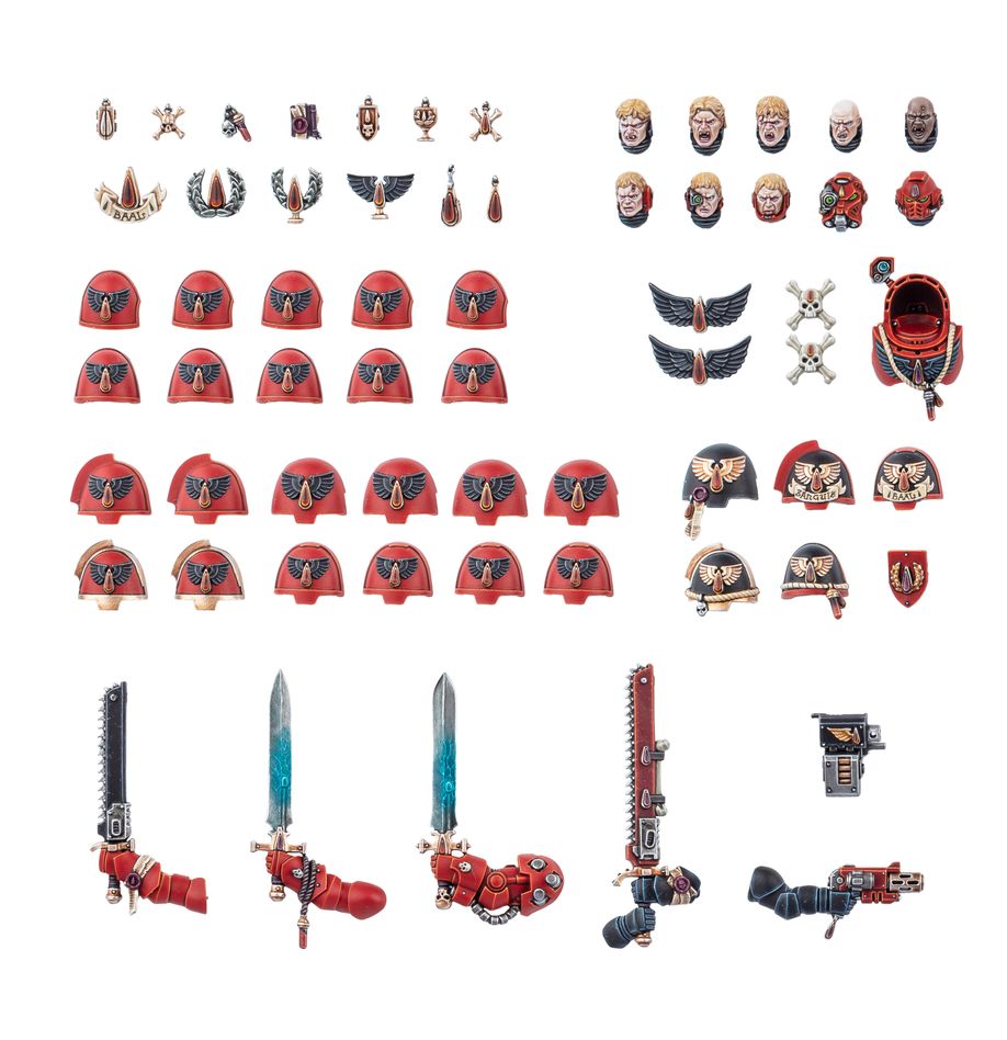 Games Workshop 41-49 - Warhammer 40,000 - Blood Angels: Upgrades & Transfers