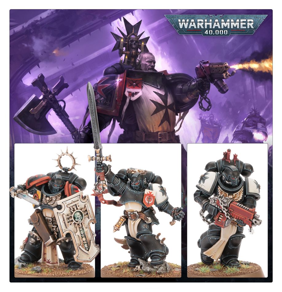 Games Workshop 73-553 - Warhammer 40,000 - Black Templars: Combat Patrol (2025)