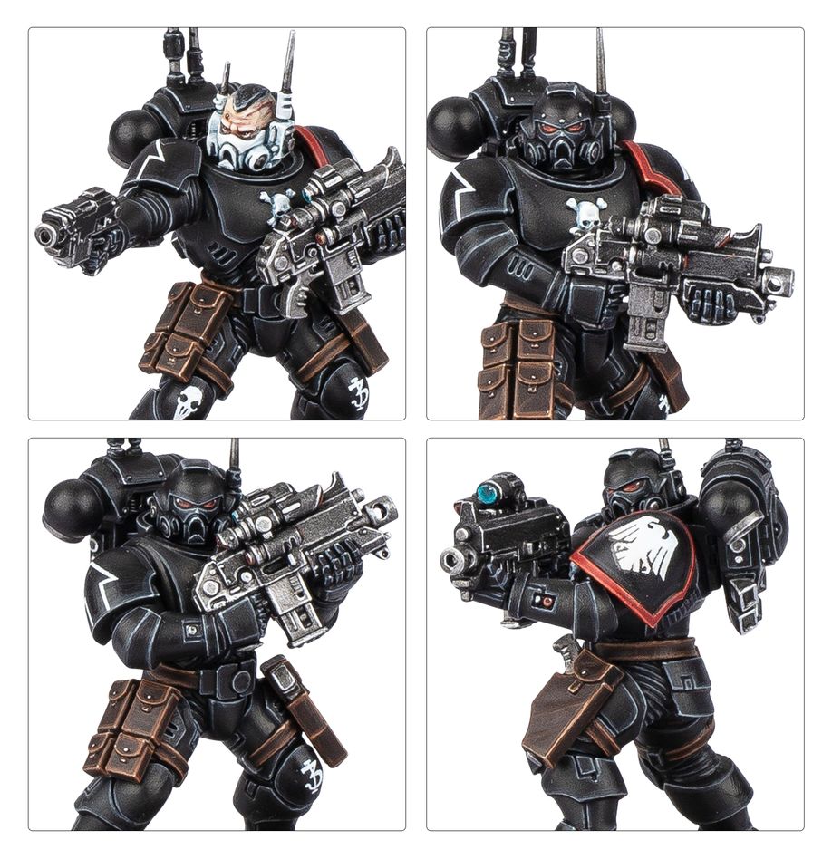 Games Workshop 73-554 - Warhammer 40,000 - Raven Guard: Combat Patrol