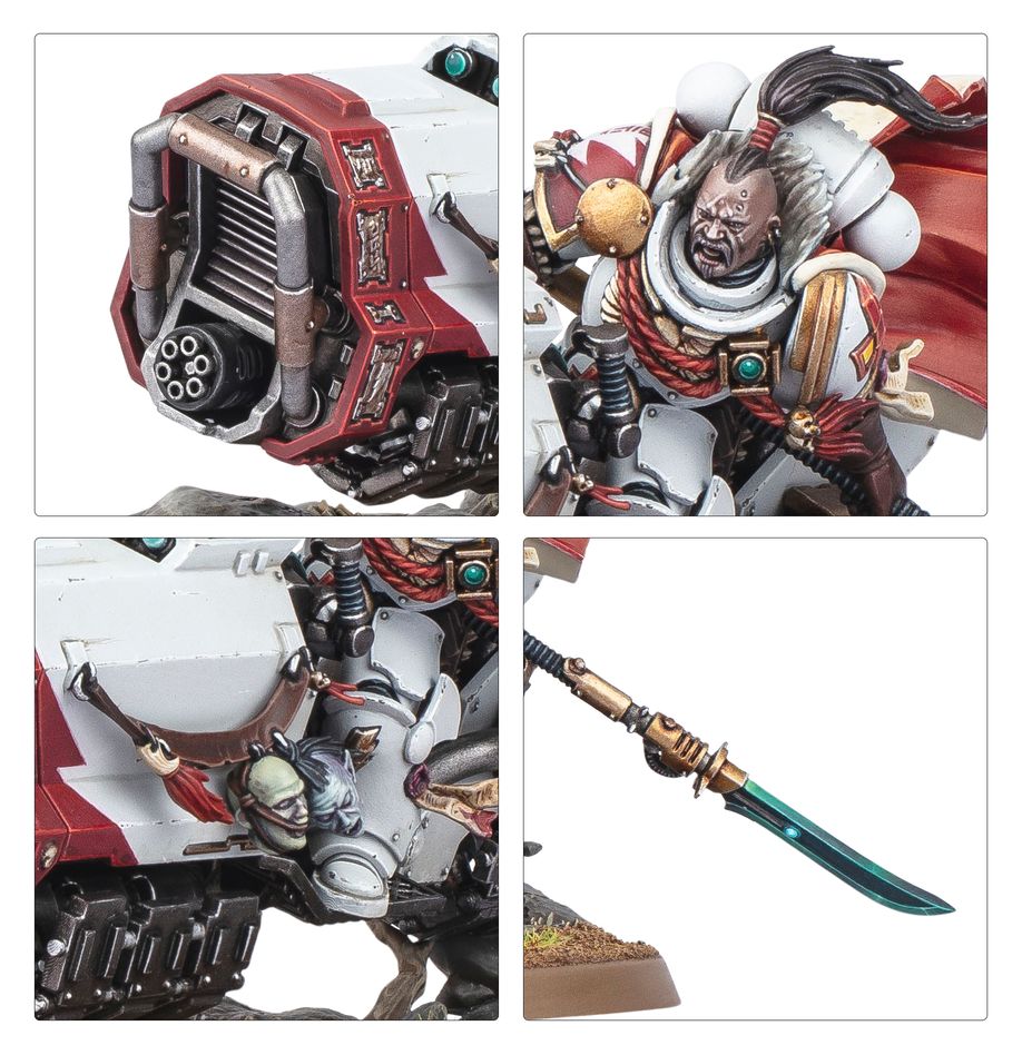 Games Workshop 73-556 - Warhammer 40,000 - White Scars: Combat Patrol