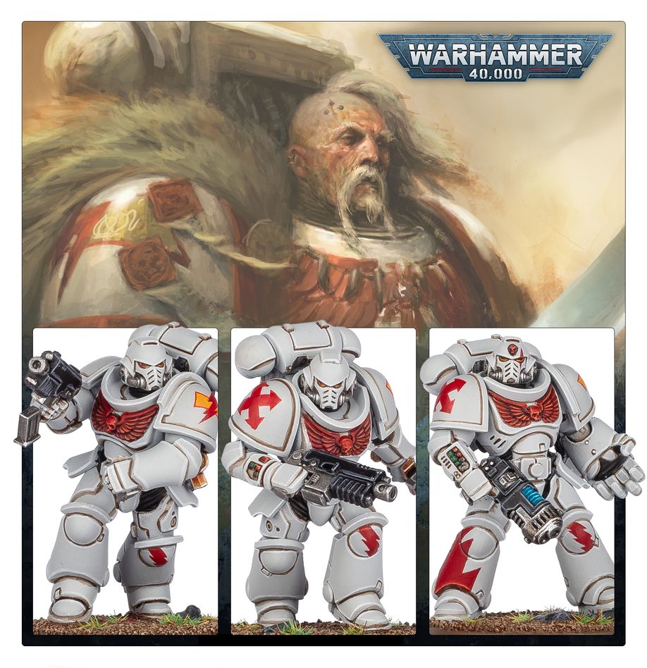 Games Workshop 73-556 - Warhammer 40,000 - White Scars: Combat Patrol