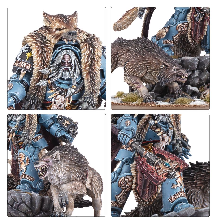 Games Workshop 53-28 - Warhammer 40,000 - Space Wolves: Logan Grimnar