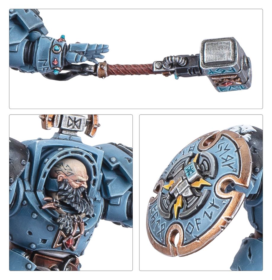 Games Workshop 53-38 - Warhammer 40,000 - Space Wolves: Arjac Rockfist
