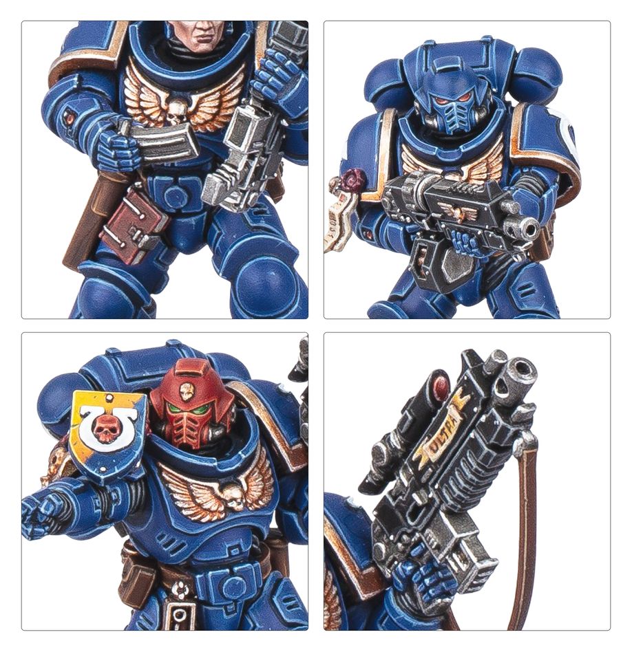 Games Workshop 73-558 - Warhammer 40,000 - Ultramarines: Combat Patrol