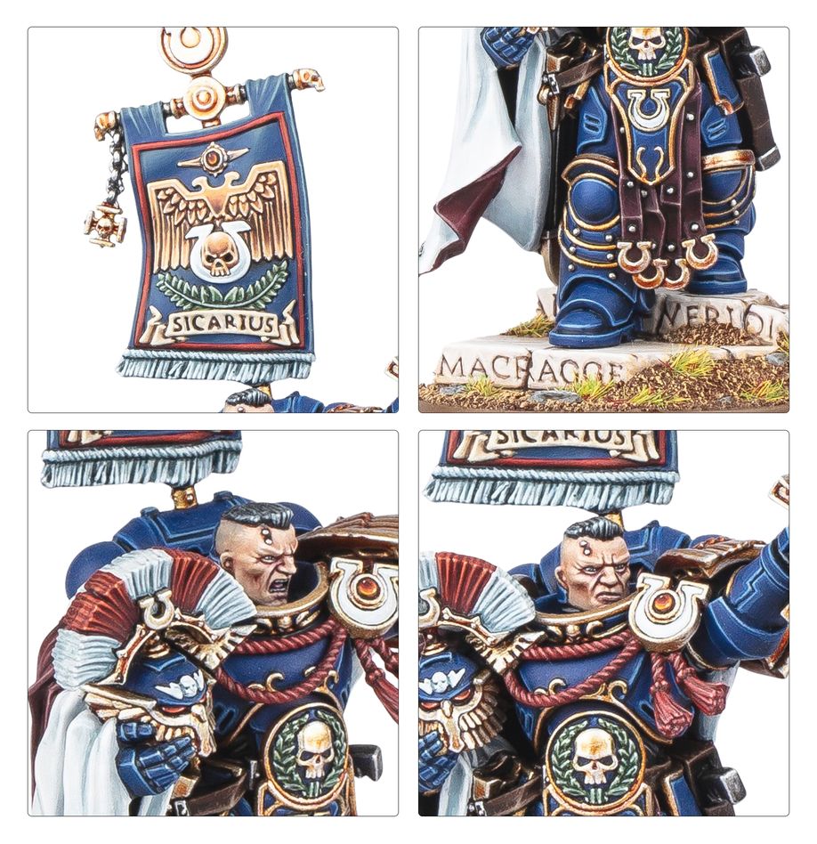 Games Workshop 55-73 - Warhammer 40,000 - Ultramarines: Cato Sicarius