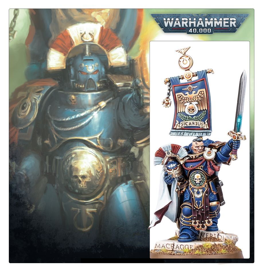 Games Workshop 55-73 - Warhammer 40,000 - Ultramarines: Cato Sicarius